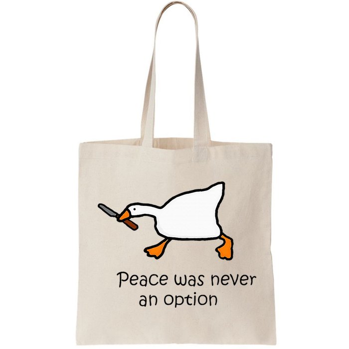 Murder Duck Untitled Duck Game Duck With Knife Meme Bag