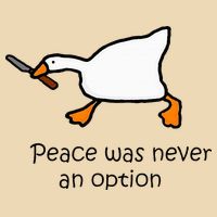 Murder Duck Untitled Duck Game Duck With Knife Meme Bag