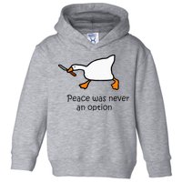 Murder Duck Untitled Duck Game Duck With Knife Meme Toddler Hoodie