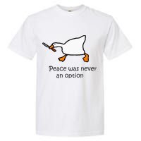 Murder Duck Untitled Duck Game Duck With Knife Meme Garment-Dyed Heavyweight T-Shirt
