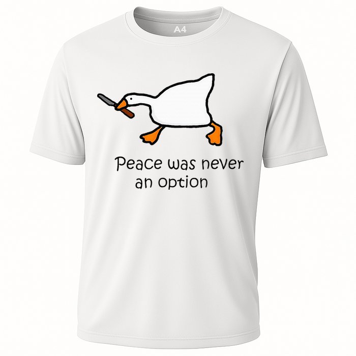 Murder Duck Untitled Duck Game Duck With Knife Meme Performance Shirt