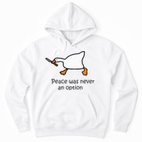 Murder Duck Untitled Duck Game Duck With Knife Meme Hoodie