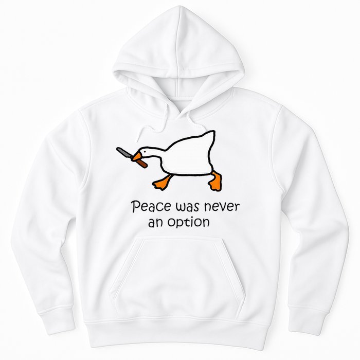 Murder Duck Untitled Duck Game Duck With Knife Meme Hoodie