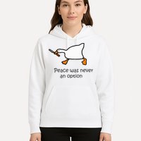 Murder Duck Untitled Duck Game Duck With Knife Meme Hoodie