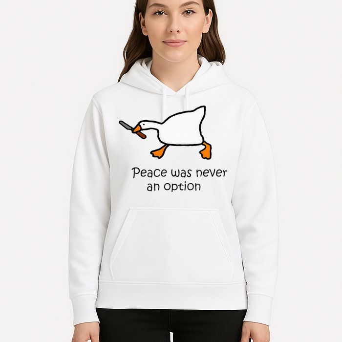 Murder Duck Untitled Duck Game Duck With Knife Meme Hoodie
