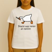 Murder Duck Untitled Duck Game Duck With Knife Meme T-Shirt