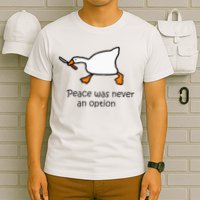 Murder Duck Untitled Duck Game Duck With Knife Meme T-Shirt