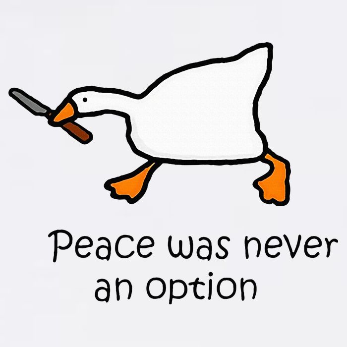 Murder Duck Untitled Duck Game Duck With Knife Meme T-Shirt