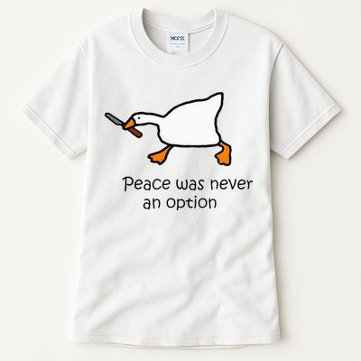 Murder Duck Untitled Duck Game Duck With Knife Meme Tall T-Shirt