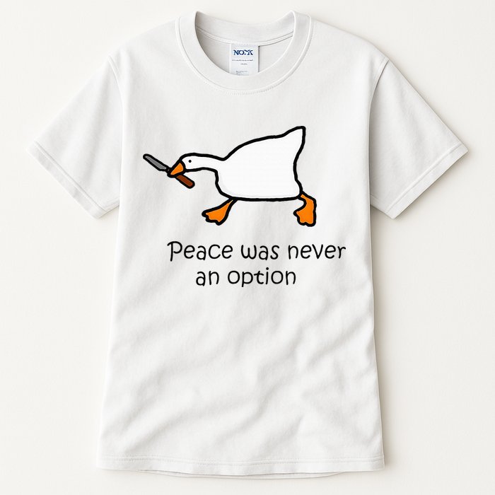 Murder Duck Untitled Duck Game Duck With Knife Meme Tall T-Shirt