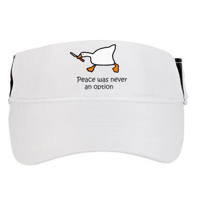 Murder Duck Untitled Duck Game Duck With Knife Meme Adult Drive Performance Visor