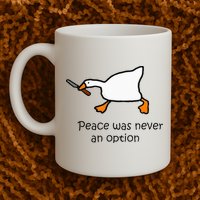 Murder Duck Untitled Duck Game Duck With Knife Meme Mug
