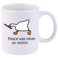 Murder Duck Untitled Duck Game Duck With Knife Meme 11oz C Handle Ceramic Mug