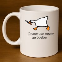 Murder Duck Untitled Duck Game Duck With Knife Meme 11oz C Handle Ceramic Mug
