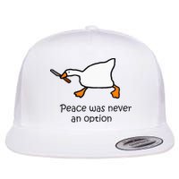 Murder Duck Untitled Duck Game Duck With Knife Meme Flatbill Hat