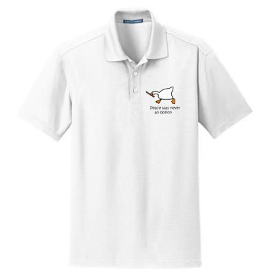 Murder Duck Untitled Duck Game Duck With Knife Meme Dry Zone Grid Polo