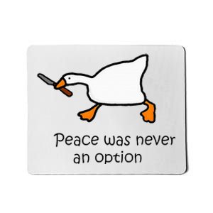 Murder Duck Untitled Duck Game Duck With Knife Meme Mousepad