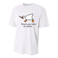 Murder Duck Untitled Duck Game Duck With Knife Meme Youth Performance Sprint T-Shirt