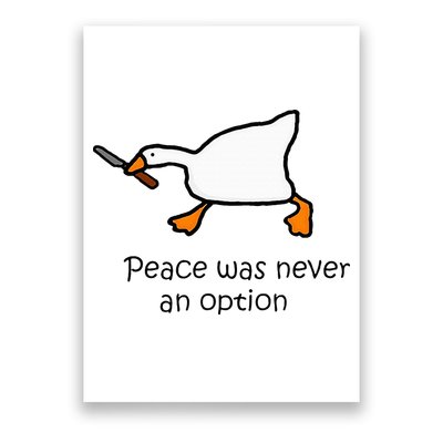 Murder Duck Untitled Duck Game Duck With Knife Meme Poster