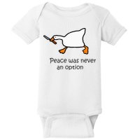 Murder Duck Untitled Duck Game Duck With Knife Meme Baby Bodysuit