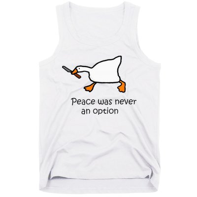 Murder Duck Untitled Duck Game Duck With Knife Meme Tank Top