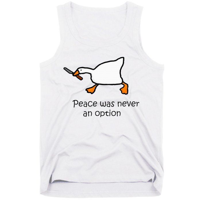 Murder Duck Untitled Duck Game Duck With Knife Meme Tank Top