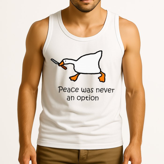 Murder Duck Untitled Duck Game Duck With Knife Meme Tank Top