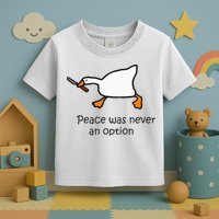 Murder Duck Untitled Duck Game Duck With Knife Meme Toddler T-Shirt