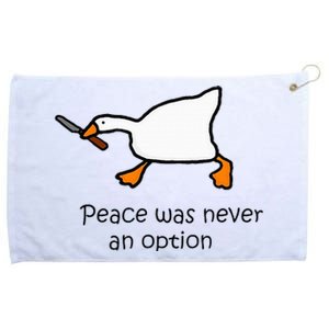 Murder Duck Untitled Duck Game Duck With Knife Meme Grommeted Golf Towel