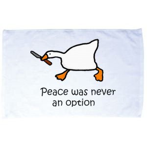 Murder Duck Untitled Duck Game Duck With Knife Meme Microfiber Hand Towel