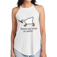 Murder Duck Untitled Duck Game Duck With Knife Meme Women's Perfect Tri Rocker Tank
