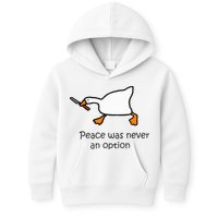 Murder Duck Untitled Duck Game Duck With Knife Meme Kids Hoodie
