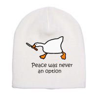 Murder Duck Untitled Duck Game Duck With Knife Meme Short Acrylic Beanie