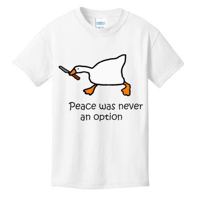 Murder Duck Untitled Duck Game Duck With Knife Meme Kids T-Shirt