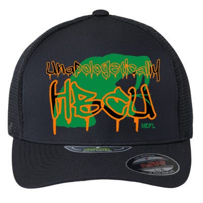 MDFL Designs Unapologetically HBCU FAMU Flexfit Unipanel Trucker Cap