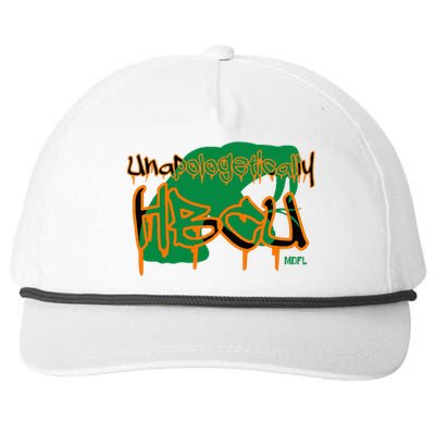 MDFL Designs Unapologetically HBCU FAMU Snapback Five-Panel Rope Hat