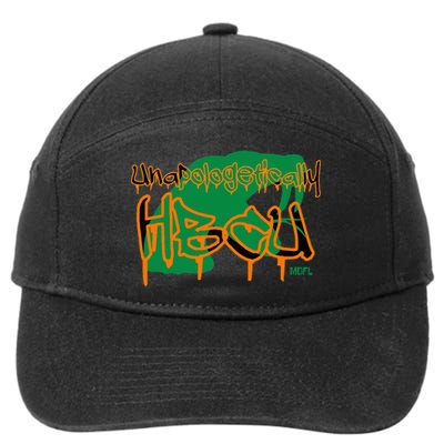 MDFL Designs Unapologetically HBCU FAMU 7-Panel Snapback Hat