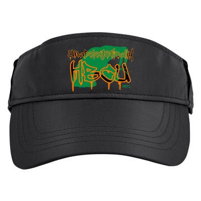 MDFL Designs Unapologetically HBCU FAMU Adult Drive Performance Visor