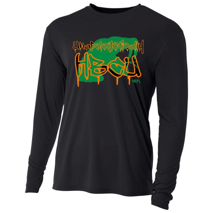 MDFL Designs Unapologetically HBCU FAMU Cooling Performance Long Sleeve Crew