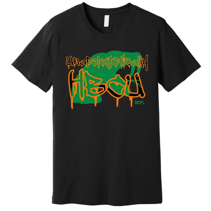 MDFL Designs Unapologetically HBCU FAMU Premium T-Shirt