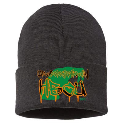 MDFL Designs Unapologetically HBCU FAMU Sustainable Knit Beanie