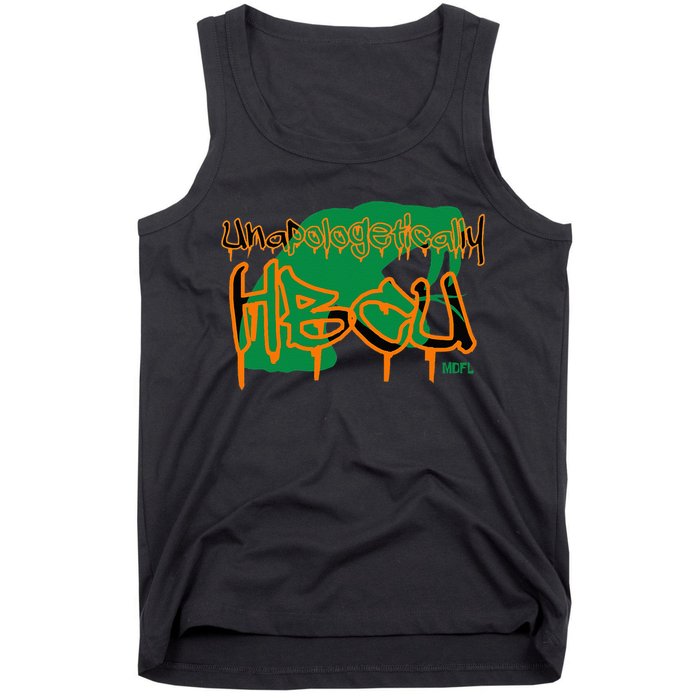 MDFL Designs Unapologetically HBCU FAMU Tank Top