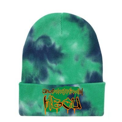 MDFL Designs Unapologetically HBCU FAMU Tie Dye 12in Knit Beanie