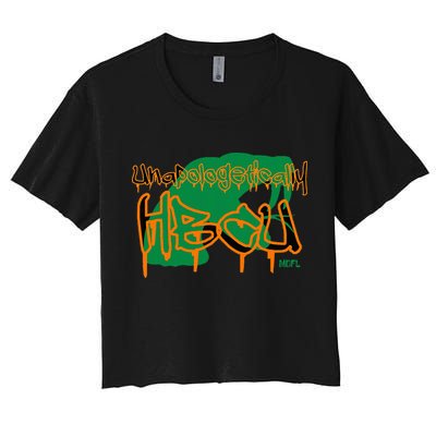 Mdfl Designs Unapologetically Hbcu Famu Crop Top