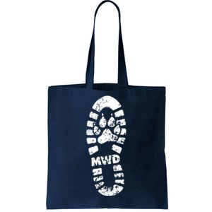 Military Dog Veterans Day Tote Bag