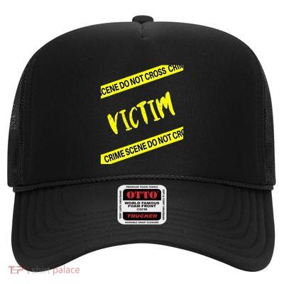 Mystery Dinner Victim High Crown Mesh Back Trucker Hat
