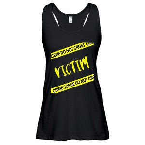 Mystery Dinner Victim Ladies Essential Flowy Tank