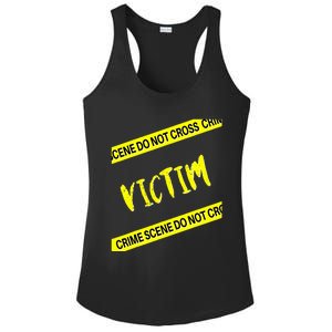 Mystery Dinner Victim Ladies PosiCharge Competitor Racerback Tank