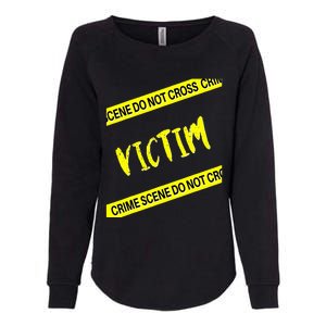 Mystery Dinner Victim Womens California Wash Sweatshirt