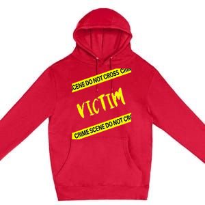 Mystery Dinner Victim Premium Pullover Hoodie